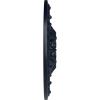 imageEkena Millwork 26OD x 3P Tristan Ceiling Medallion Fits Canopies up to 5 12Midnight Dream Flat Finish
