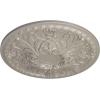 imageEkena Millwork 26OD x 3P Tristan Ceiling Medallion Fits Canopies up to 5 12Pearl White Metallic Series