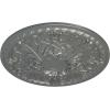 imageEkena Millwork 26OD x 3P Tristan Ceiling Medallion Fits Canopies up to 5 12Silver Metallic Series
