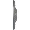 imageEkena Millwork 26OD x 3P Tristan Ceiling Medallion Fits Canopies up to 5 12Silver Metallic Series