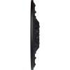 imageEkena Millwork 26OD x 3P Tristan Ceiling Medallion Fits Canopies up to 5 12Steel Gray Metallic Series