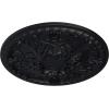 imageEkena Millwork 26OD x 3P Tristan Ceiling Medallion Fits Canopies up to 5 12Steel Gray Metallic Series