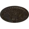 imageEkena Millwork 26OD x 3P Tristan Ceiling Medallion Fits Canopies up to 5 12Stone Hearth Flat Finish