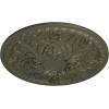 imageEkena Millwork 26OD x 3P Tristan Ceiling Medallion Fits Canopies up to 5 12Witch Hazel Flat Finish
