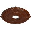 imageEkena Millwork CM18ATSTCDecorative Ceiling Medallions Modeled After Original Historical Patterns amp Designs Smokey Topaz CrackleBurnished Mahogany Crackle Flat Finish
