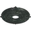 imageEkena Millwork CM18ATSTCDecorative Ceiling Medallions Modeled After Original Historical Patterns amp Designs Smokey Topaz CracklePainted Turtle Crackle Flat Finish