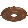 imageEkena Millwork CM18ATSTCDecorative Ceiling Medallions Modeled After Original Historical Patterns amp Designs Smokey Topaz CracklePolished Copper Metallic Series