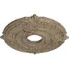 imageEkena Millwork CM18ATSTCDecorative Ceiling Medallions Modeled After Original Historical Patterns amp Designs Smokey Topaz CrackleRoot Beer Crackle Flat Finish
