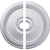 imageEkena Millwork CM18DIGDC Diane Ceiling Medallion 18OD x 3 58ID x 1 18P Fits Canopies up to 5 38 HandPainted Gobi Desert CrackleFactory Primed White