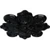 imageEkena Millwork CM18KA 18 18Inch OD x 1 12Inch ID x 1 14Inch Katheryn Ceiling MedallionBlack Pearl Metallic Series