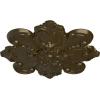 imageEkena Millwork CM18KA 18 18Inch OD x 1 12Inch ID x 1 14Inch Katheryn Ceiling MedallionBrass Metallic Series