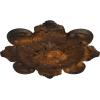 imageEkena Millwork CM18KA 18 18Inch OD x 1 12Inch ID x 1 14Inch Katheryn Ceiling MedallionRust Metallic Series