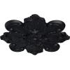 imageEkena Millwork CM18KA 18 18Inch OD x 1 12Inch ID x 1 14Inch Katheryn Ceiling MedallionSteel Gray Metallic Series