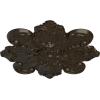 imageEkena Millwork CM18KA 18 18Inch OD x 1 12Inch ID x 1 14Inch Katheryn Ceiling MedallionStone Hearth Crackle Flat Finish