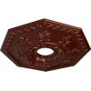 imageEkena Millwork CM18NT 18Inch OD x 3 12Inch ID x 1 12Inch Nottingham Ceiling MedallionAntique Copper Metallic Series