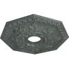 imageEkena Millwork CM18NT 18Inch OD x 3 12Inch ID x 1 12Inch Nottingham Ceiling MedallionAthenian Green Crackle Flat Finish