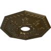 imageEkena Millwork CM18NT 18Inch OD x 3 12Inch ID x 1 12Inch Nottingham Ceiling MedallionBrass Metallic Series