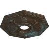 imageEkena Millwork CM18NT 18Inch OD x 3 12Inch ID x 1 12Inch Nottingham Ceiling MedallionBronze Blue Patina Metallic Series