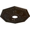 imageEkena Millwork CM18NT 18Inch OD x 3 12Inch ID x 1 12Inch Nottingham Ceiling MedallionBronze Metallic Series