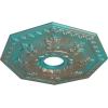 imageEkena Millwork CM18NT 18Inch OD x 3 12Inch ID x 1 12Inch Nottingham Ceiling MedallionCopper Green Patina Metallic Series