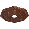 imageEkena Millwork CM18NT 18Inch OD x 3 12Inch ID x 1 12Inch Nottingham Ceiling MedallionCopper Penny Metallic Series