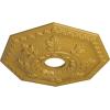 imageEkena Millwork CM18NT 18Inch OD x 3 12Inch ID x 1 12Inch Nottingham Ceiling MedallionIridescent Gold Metallic Series
