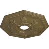 imageEkena Millwork CM18NT 18Inch OD x 3 12Inch ID x 1 12Inch Nottingham Ceiling MedallionMississippi Mud Flat Finish