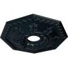 imageEkena Millwork CM18NT 18Inch OD x 3 12Inch ID x 1 12Inch Nottingham Ceiling MedallionNight Shade Flat Finish