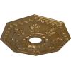 imageEkena Millwork CM18NT 18Inch OD x 3 12Inch ID x 1 12Inch Nottingham Ceiling MedallionPale Gold Metallic Series
