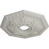imageEkena Millwork CM18NT 18Inch OD x 3 12Inch ID x 1 12Inch Nottingham Ceiling MedallionPot of Cream Flat Finish