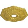 imageEkena Millwork CM18NT 18Inch OD x 3 12Inch ID x 1 12Inch Nottingham Ceiling MedallionRich Gold Metallic Series