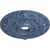 imageEkena Millwork CM18RO 18Inch OD x 3 12Inch ID x 1 12Inch P Rose Ceiling MedallionHandPainted Americana Crackle