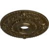 imageEkena Millwork CM18RO 18Inch OD x 3 12Inch ID x 1 12Inch P Rose Ceiling MedallionHandPainted Brass