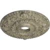 imageEkena Millwork CM18RO 18Inch OD x 3 12Inch ID x 1 12Inch P Rose Ceiling MedallionHandPainted Castle Stone Crackle