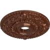 imageEkena Millwork CM18RO 18Inch OD x 3 12Inch ID x 1 12Inch P Rose Ceiling MedallionHandPainted Copper Penny