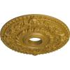 imageEkena Millwork CM18RO 18Inch OD x 3 12Inch ID x 1 12Inch P Rose Ceiling MedallionHandPainted Pharaohs Gold