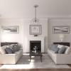 imageEkena Millwork CM18RO 18Inch OD x 3 12Inch ID x 1 12Inch P Rose Ceiling MedallionHandPainted Ultra Pure White Crackle