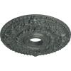 imageEkena Millwork CM18RO 18Inch OD x 3 12Inch ID x 1 12Inch P Rose Ceiling MedallionHandpainted Athenian Green Crackle