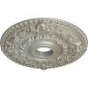 imageEkena Millwork CM18RO 18Inch OD x 3 12Inch ID x 1 12Inch P Rose Ceiling MedallionHandpainted Flash Gold