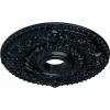 imageEkena Millwork CM18RO 18Inch OD x 3 12Inch ID x 1 12Inch P Rose Ceiling MedallionHandpainted Night Shade