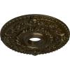 imageEkena Millwork CM18ROGGS Rose Ceiling Medallion Green GoldHandPainted Green Gold