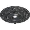 imageEkena Millwork CM18ROGGS Rose Ceiling Medallion Green GoldHandPainted Pewter