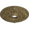 imageEkena Millwork CM18ROGGS Rose Ceiling Medallion Green GoldHandpainted Mississippi Mud Crackle