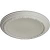 imageEkena Millwork CM19CA 19 12Inch OD x 14 14Inch ID x 1 34Inch P Carlsbad Ceiling MedallionPot of Cream Flat Finish