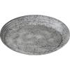 imageEkena Millwork CM19CA 19 12Inch OD x 14 14Inch ID x 1 34Inch P Carlsbad Ceiling MedallionUltra Pure White Crackle Flat Finish