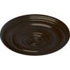 imageEkena Millwork CM20KP 19 34OD x 1 2P Kepler Traditional Ceiling Medallion For Canopies up To 4 12 WhiteBronze Metallic Series