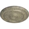 imageEkena Millwork CM20KP 19 34OD x 1 2P Kepler Traditional Ceiling Medallion For Canopies up To 4 12 WhiteCastle Stone Crackle Flat Finish