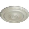 imageEkena Millwork CM20KP 19 34OD x 1 2P Kepler Traditional Ceiling Medallion For Canopies up To 4 12 WhiteFlash Blue Metallic Series