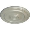 imageEkena Millwork CM20KP 19 34OD x 1 2P Kepler Traditional Ceiling Medallion For Canopies up To 4 12 WhiteFlash Copper Metallic Series