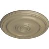 imageEkena Millwork CM20KP 19 34OD x 1 2P Kepler Traditional Ceiling Medallion For Canopies up To 4 12 WhiteGobi Desert Flat Finish